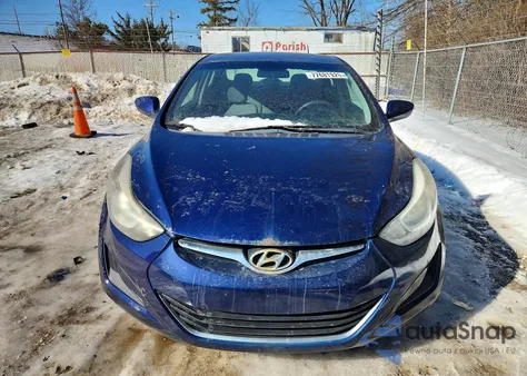 2014 Hyundai Elantra Se z USA, uszkodzony, nr VIN 5NPDH4AE3EH530825